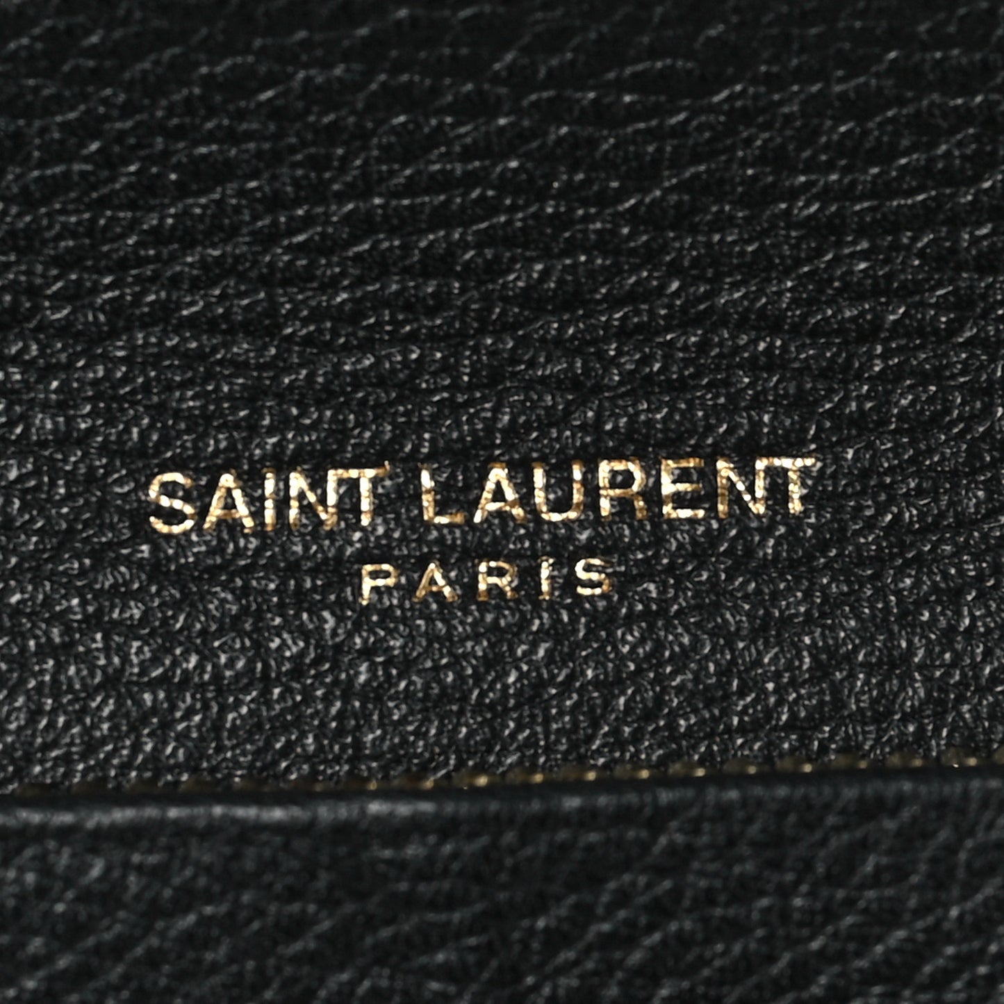 Calfskin Tiny Monogram Cassandre Wallet Black