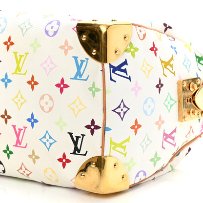 Louis Vuitton Monogram Multicolor Speedy 30 White 8 of 10