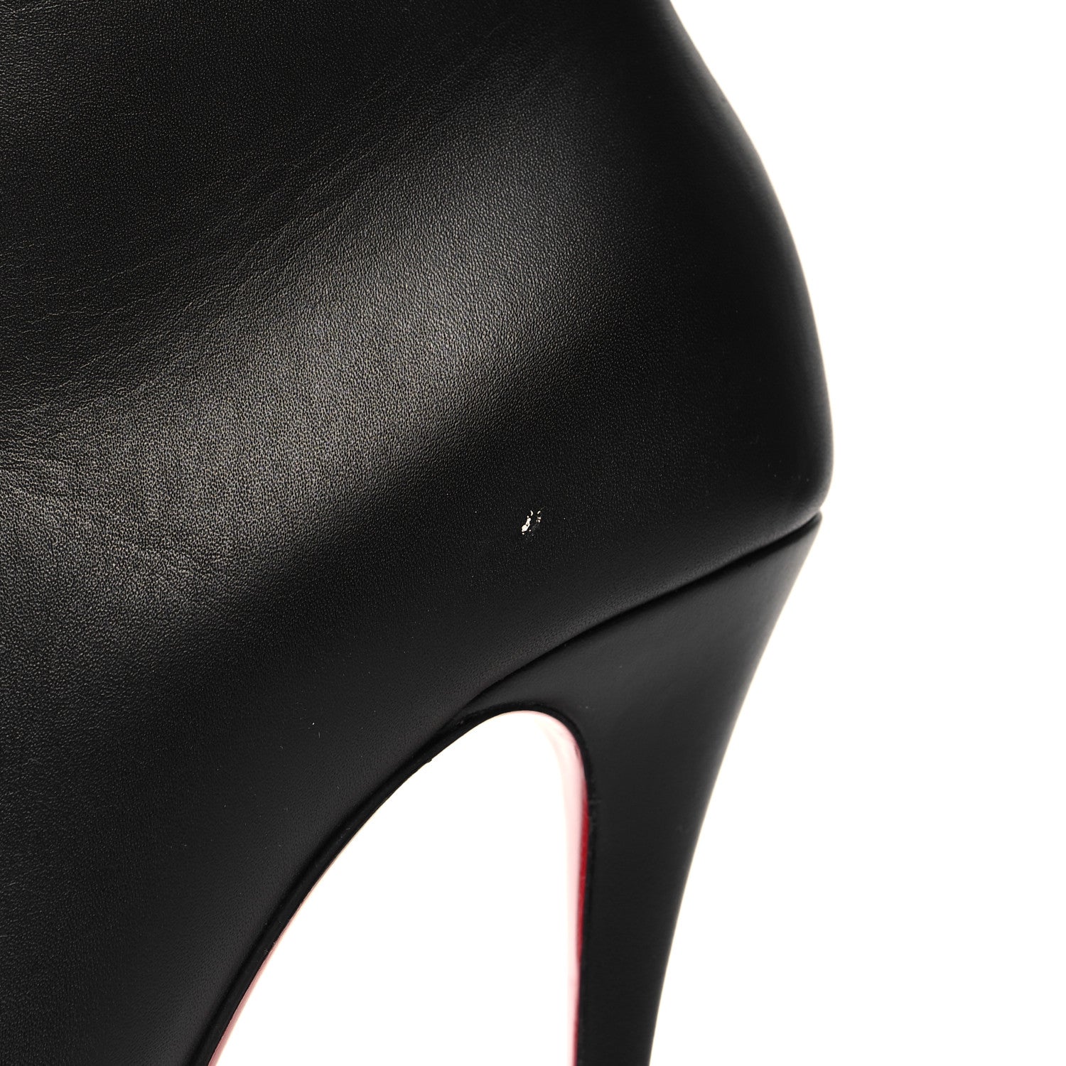 Christian Louboutin Calfskin Dolly Alta Booty 160 Ankle Boots 36.5 Black 8 of 10