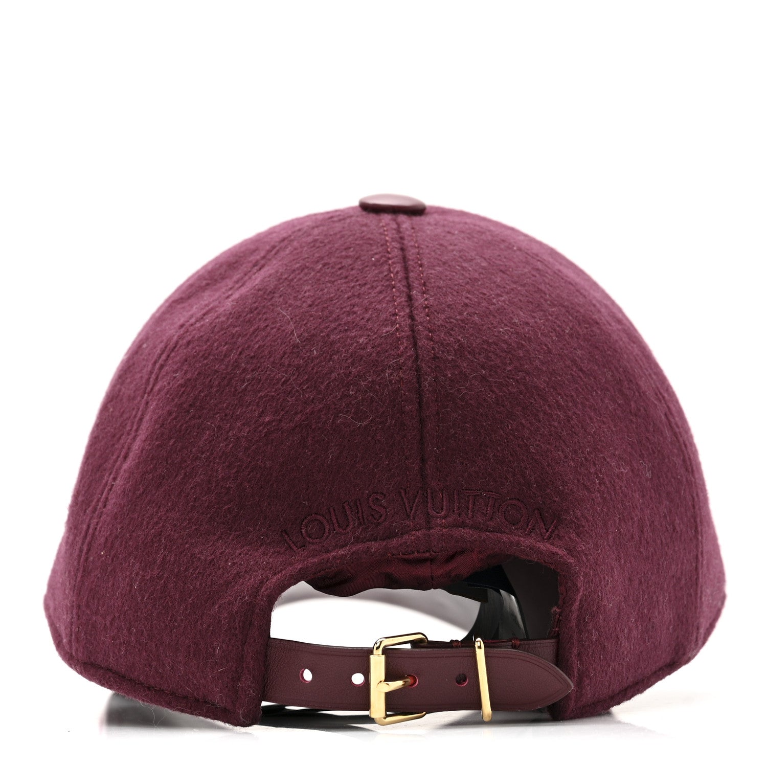 Louis Vuitton Wool Silk Monogram Endless Cap L Bordeaux 1853230