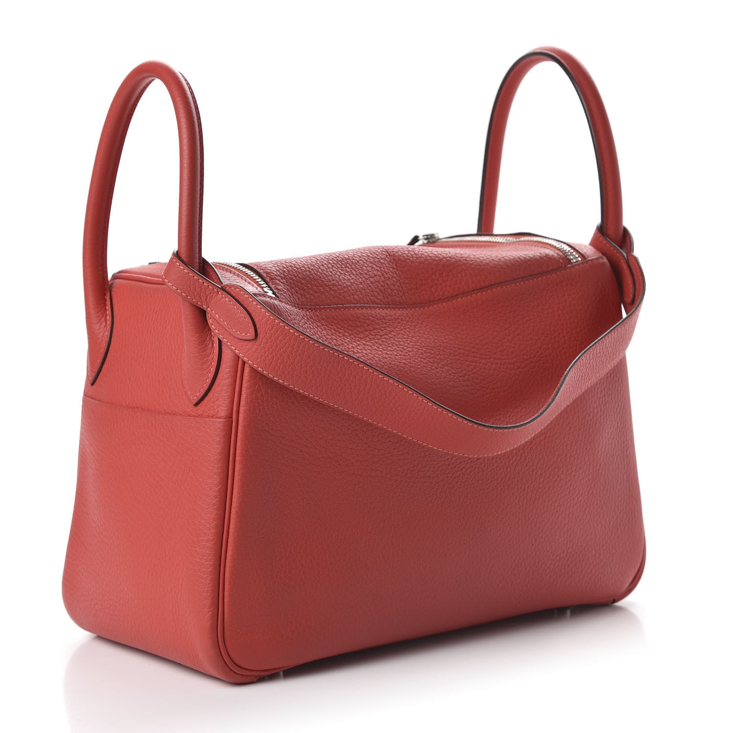 Hermes Taurillon Clemence Lindy 30 Rose Jaipur 3 of 9