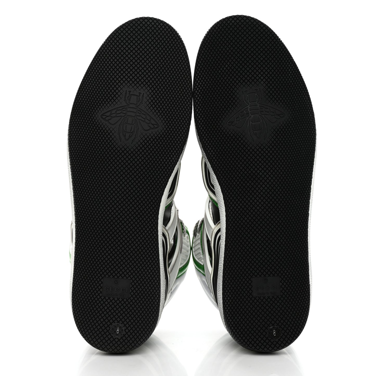 Demetra Mens Basket High Top Sneakers 8 Holly Green Great White Black