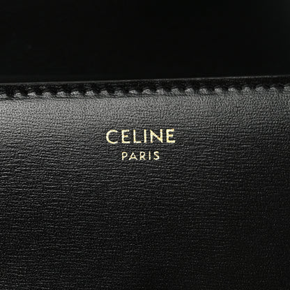 Celine Shiny Calfskin Small Triomphe Wallet Black 7 of 8