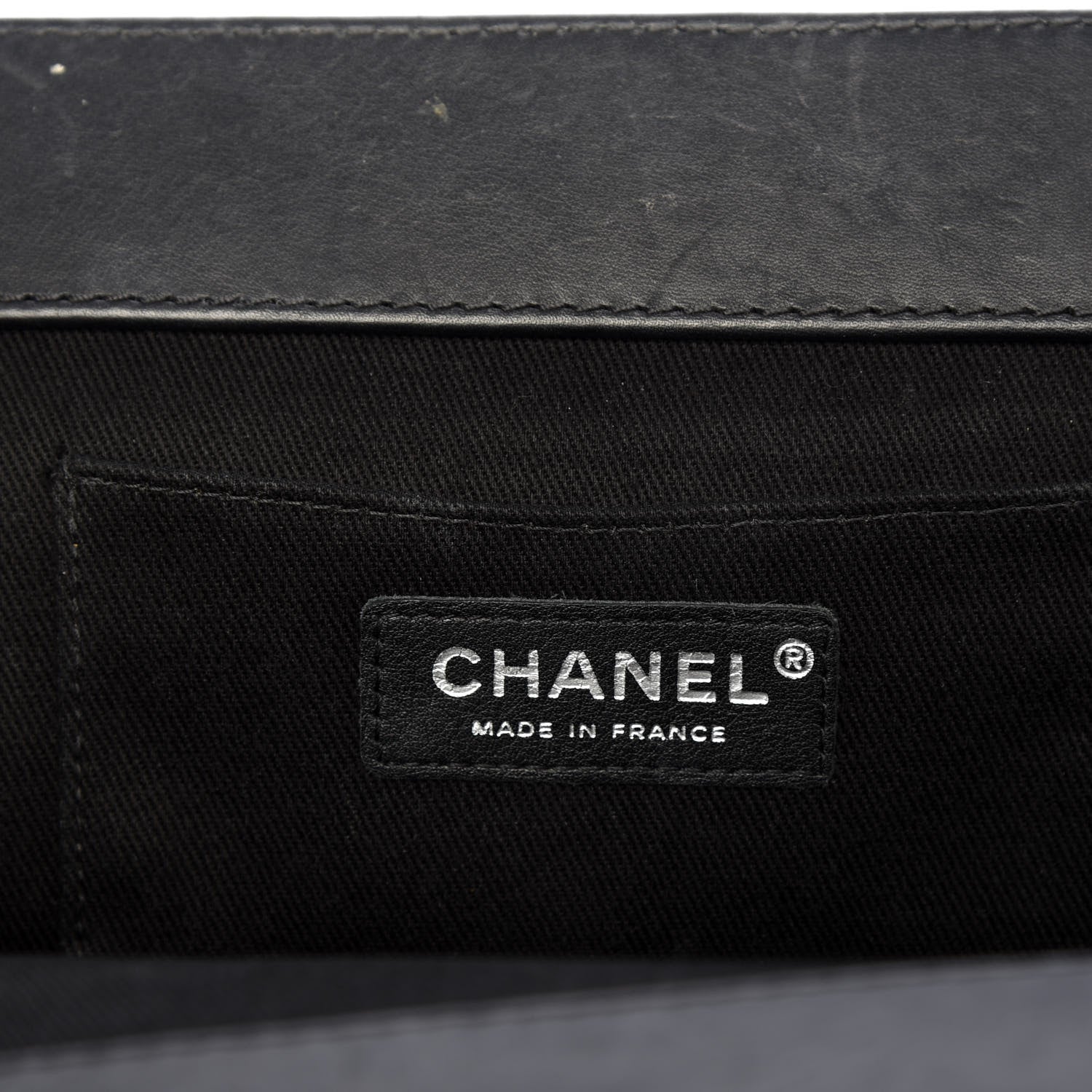 Chanel Patent CC Quilted Timeless Clutch Black 6 of 9