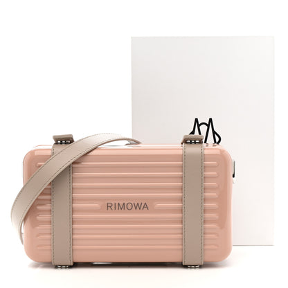 Rimowa Gloss Polycarbonate Personal Cross-Body Bag Desert Rose 10 of 10
