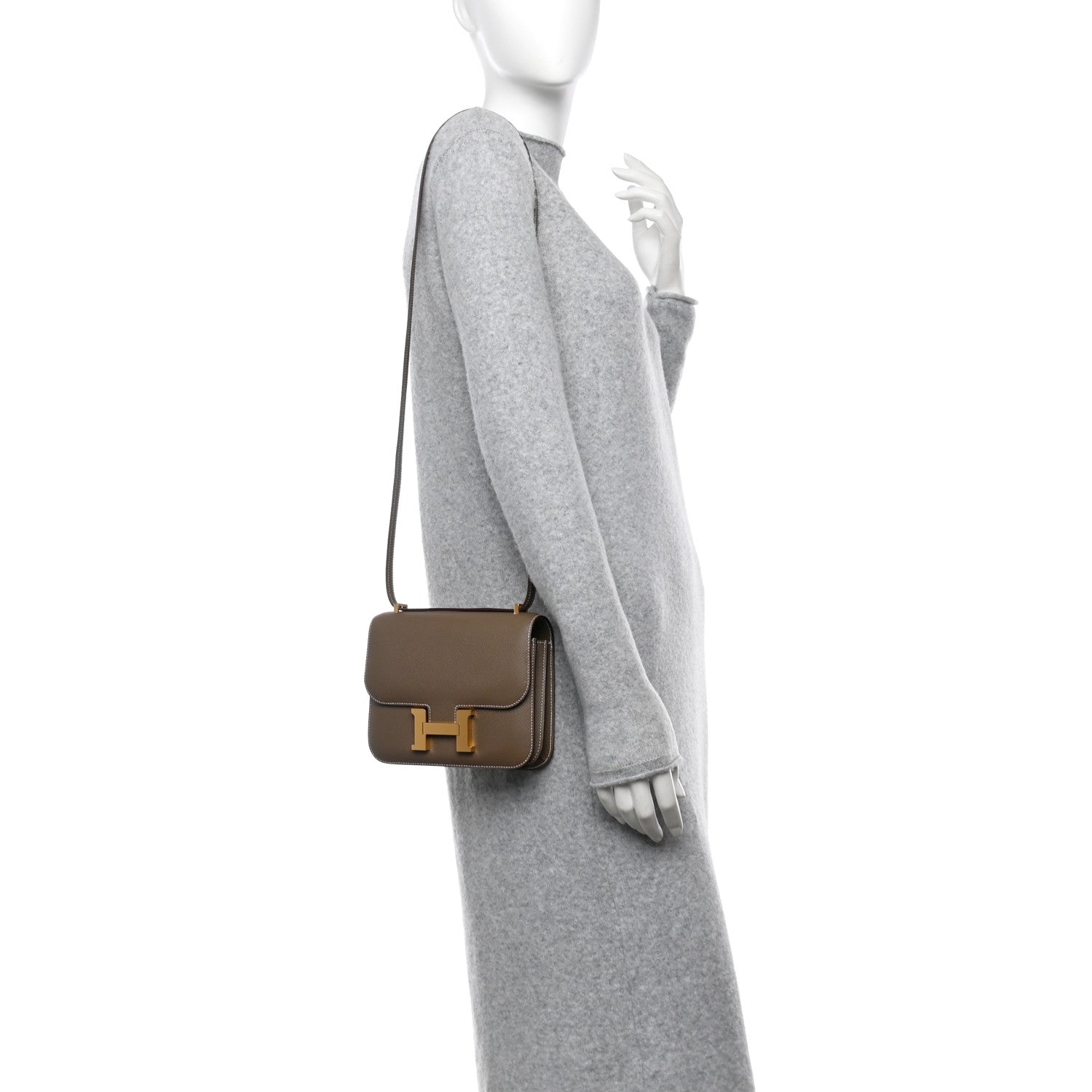Hermes Epsom Constance 18 Etoupe 2 of 10