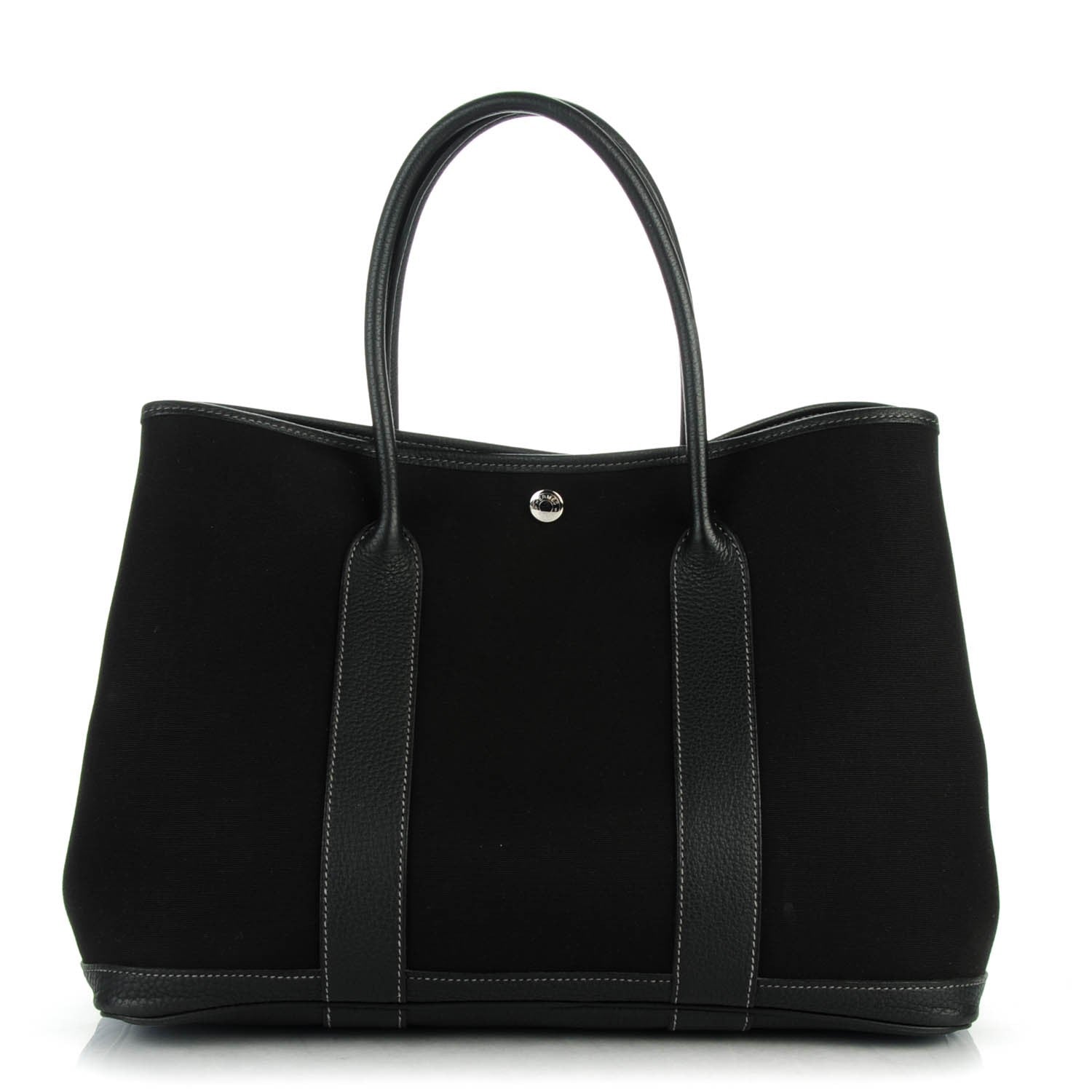 Hermes Toile Negonda Garden Party Tote 36 MM Black 1 of 6