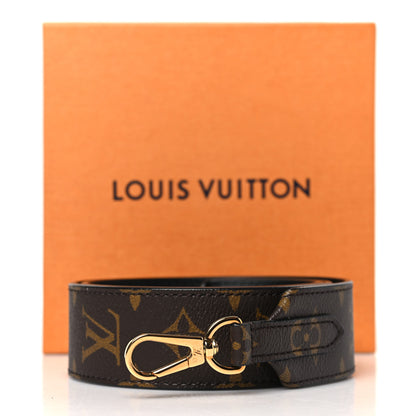 Louis Vuitton Monogram Bandouliere Shoulder Strap Black 5 of 5