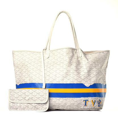 Goyard Goyardine Saint Louis GM White 1 of 10