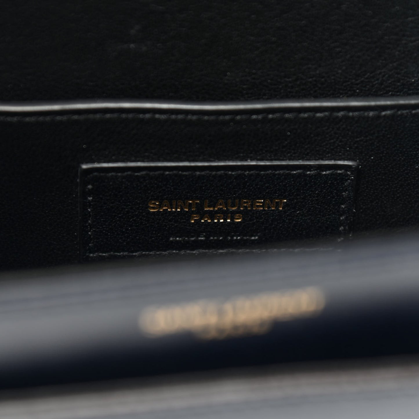 Calfskin Le 61 Shoulder Bag Navy