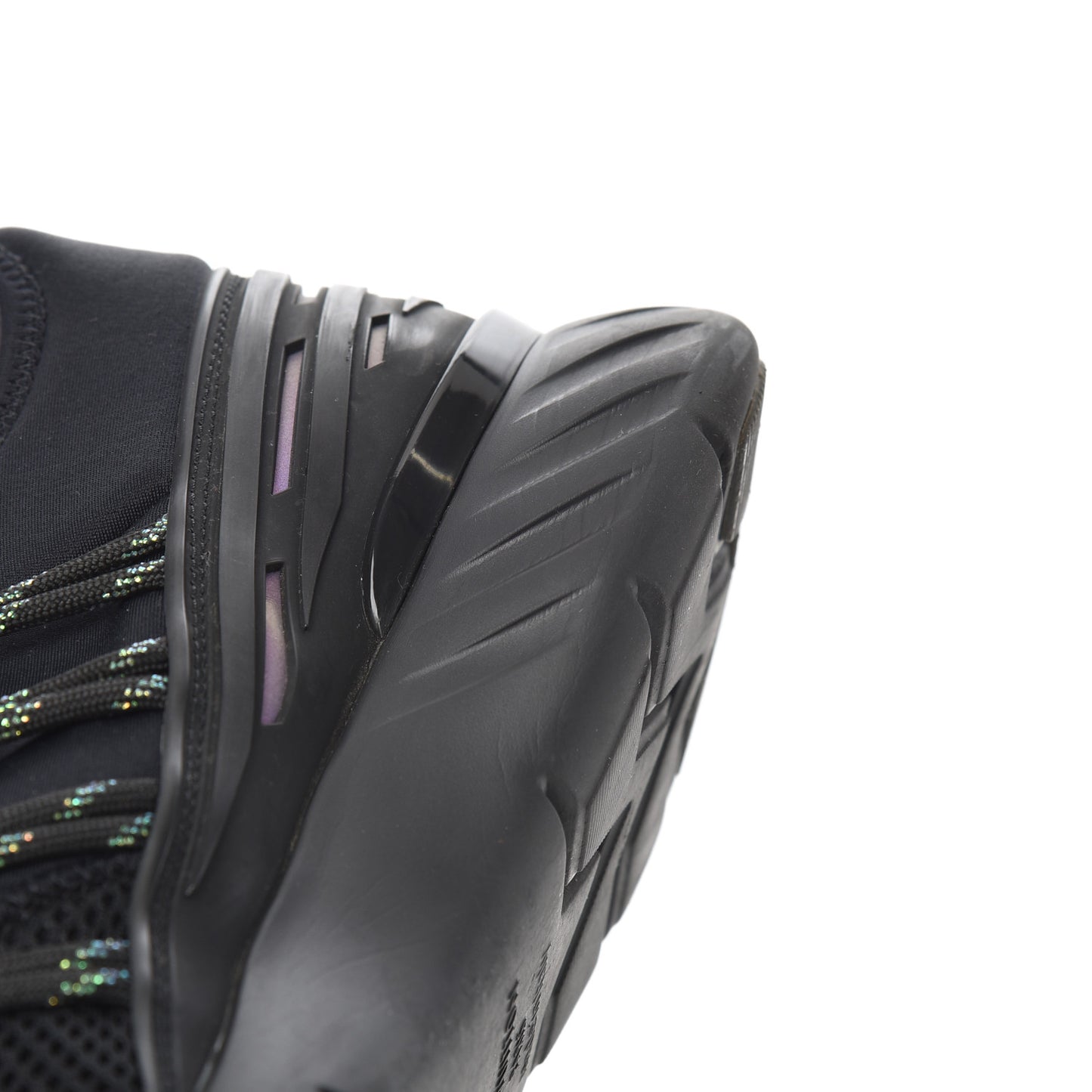 Neoprene Mesh Rubber Fastlane Low Sneakers 7.5 Black