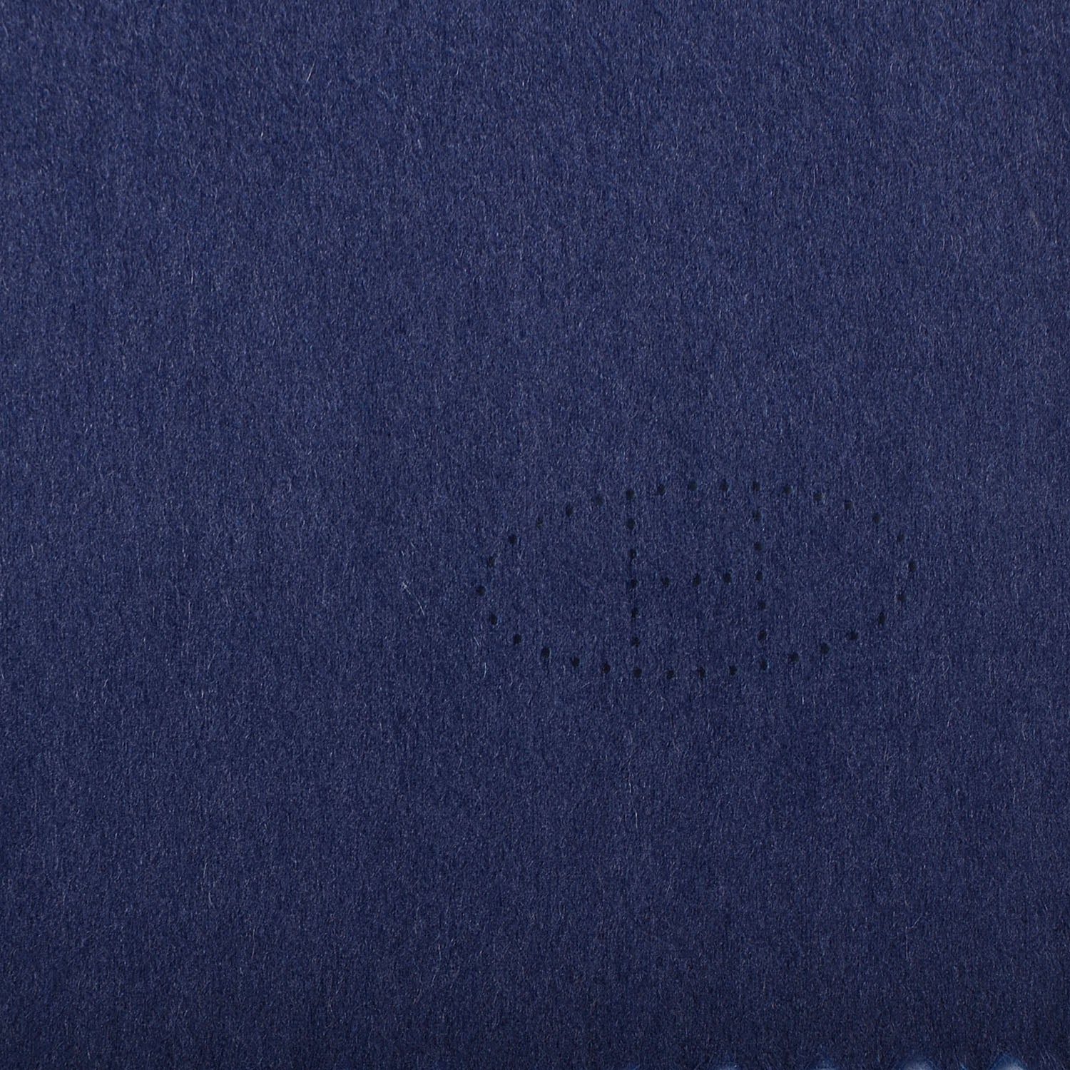 Hermes Cashmere Reversible Evelyne Scarf Bleu Ocean and Bleu Cobalt 4 of 5