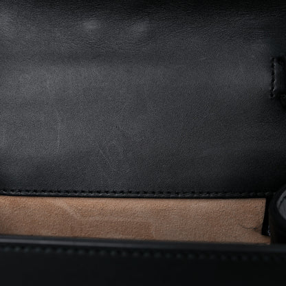 Gucci Calfskin Mini Sylvie Top Handle Bag Black 9 of 21