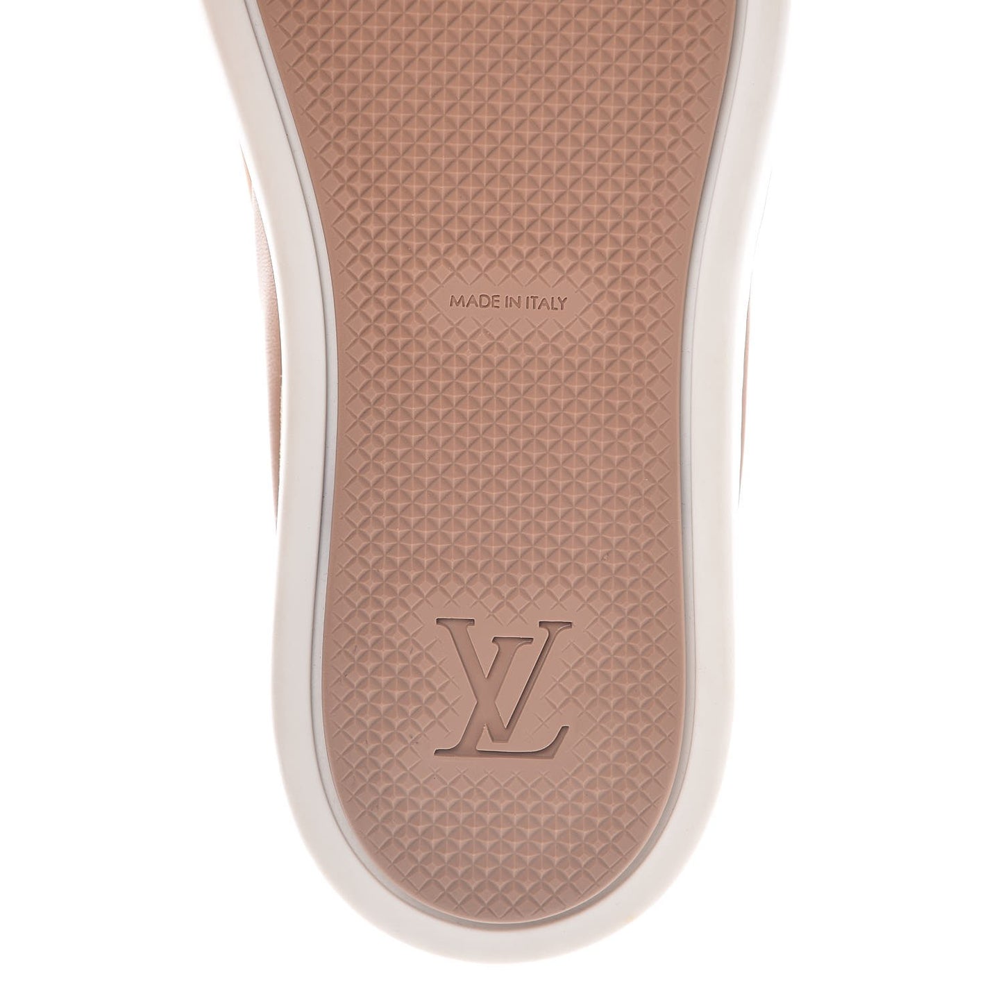 Patent Calfskin Suede Tempo Slip On Sneakers 36 Nude