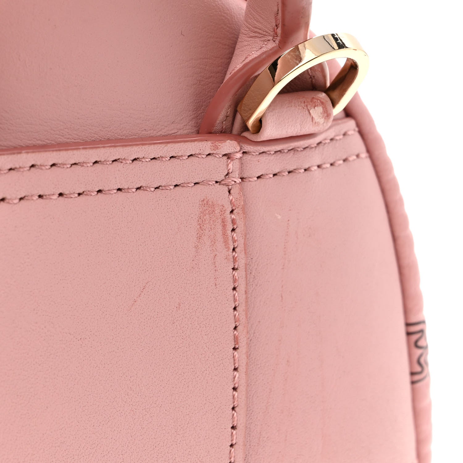 MCM Visetos Stud Mini Stark Backpack Soft Pink 14 of 14