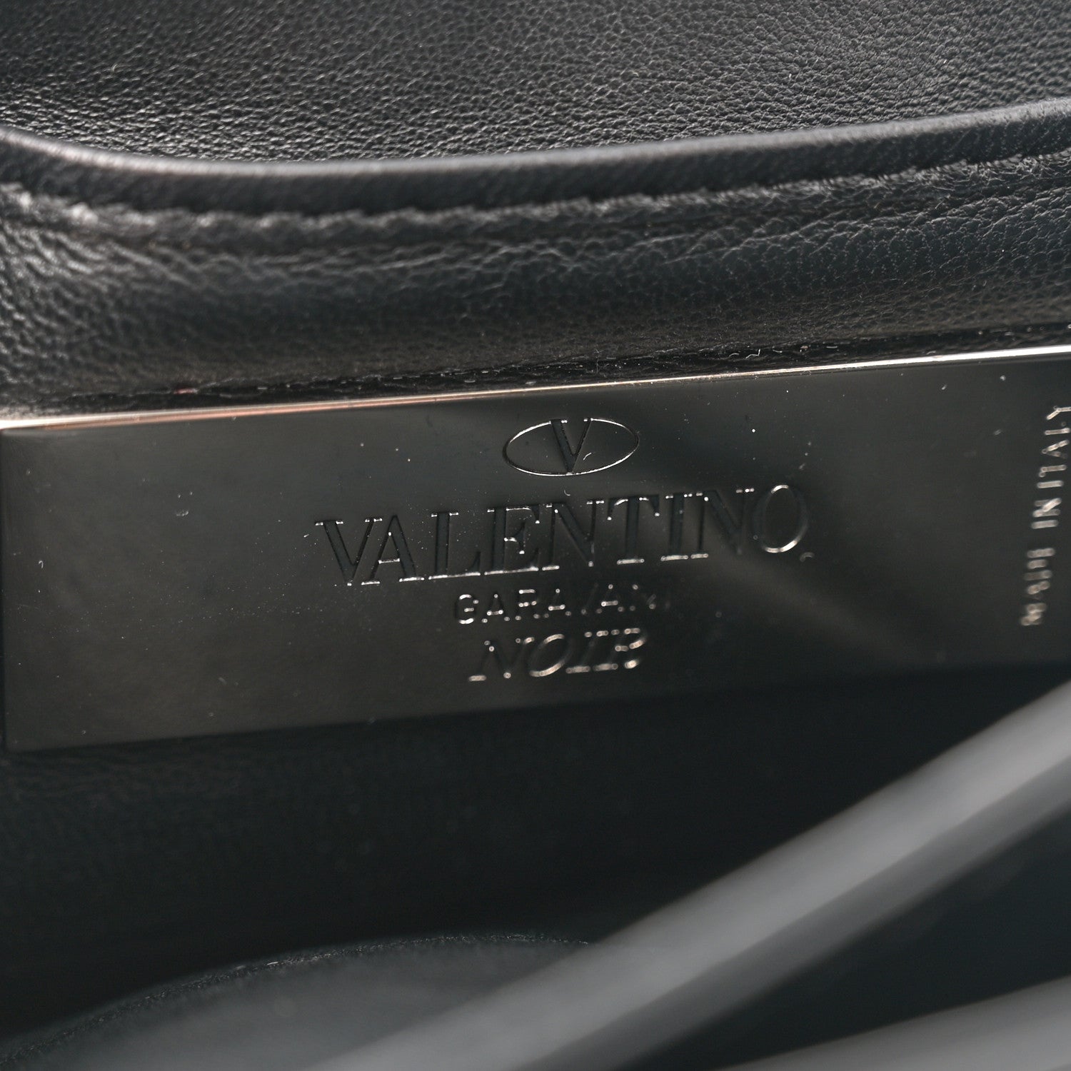 Valentino Garavani Vitello Rockstud All Over Va Va Voom Flap Bag Black 7 of 12