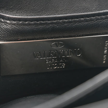 Valentino Garavani Vitello Rockstud All Over Va Va Voom Flap Bag Black 7 of 12