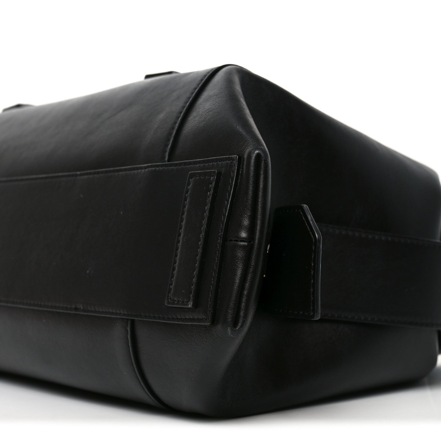 Givenchy Smooth Calfskin Medium Antigona Soft Lock Duffle Bag Black 8 of 8