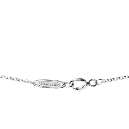 Tiffany Platinum Diamond Aria Pendant Necklace 4 of 5