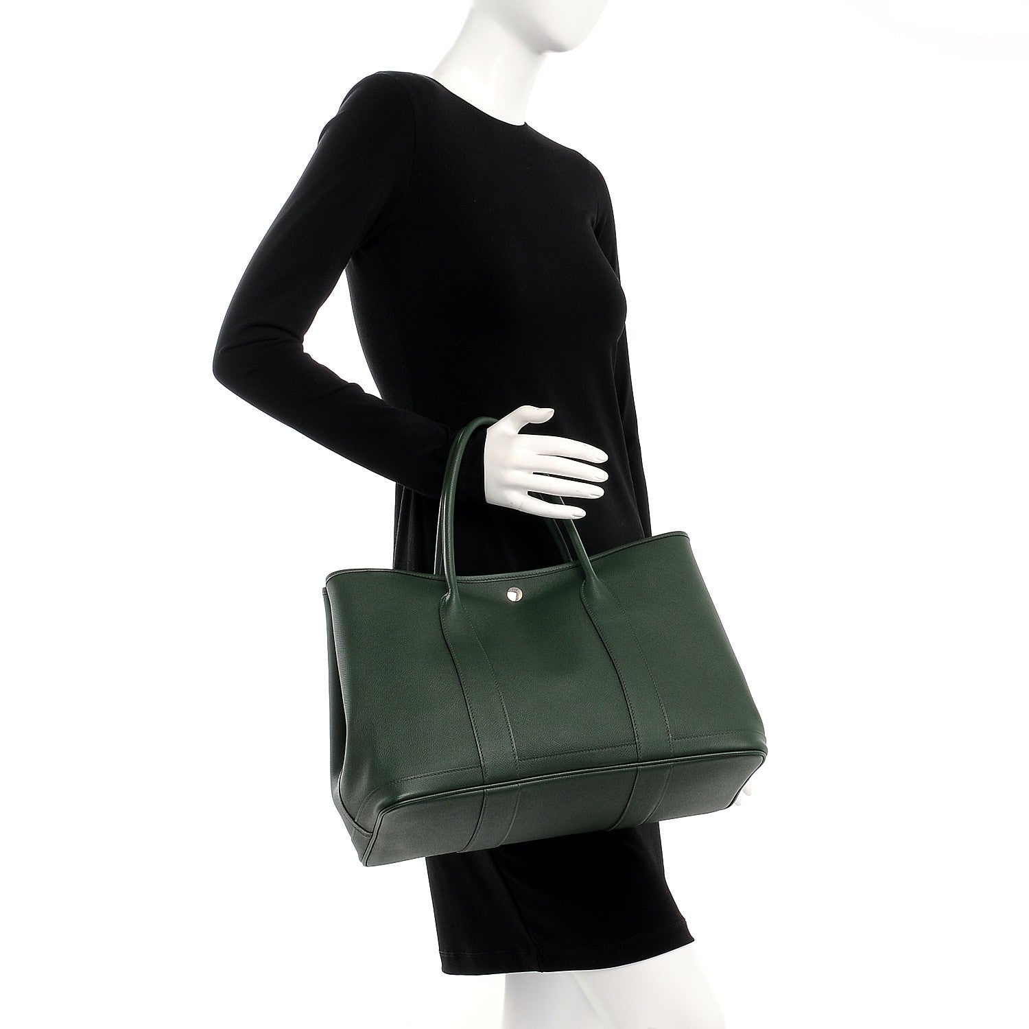 Hermes Epsom Garden Party 36 MM Vert Fonce 2 of 11