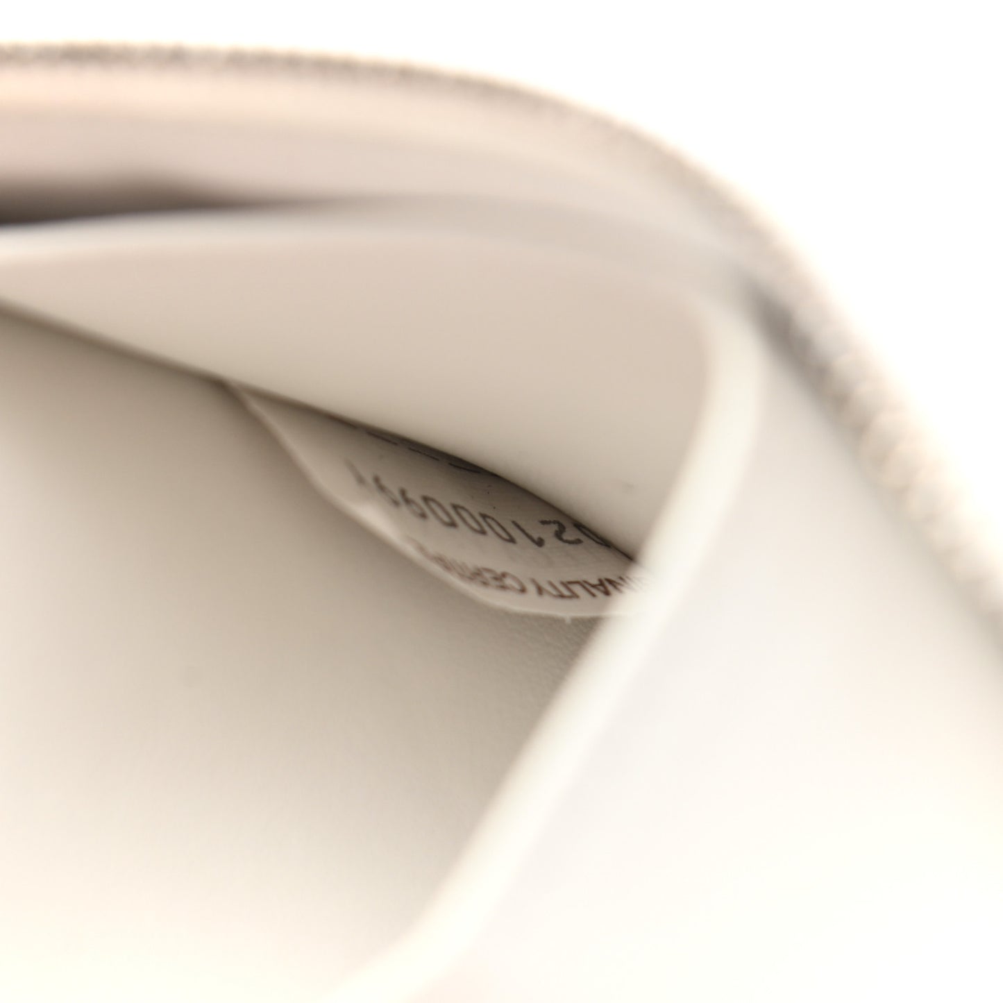 Nappa Maxi Intrecciato Coin Purse White