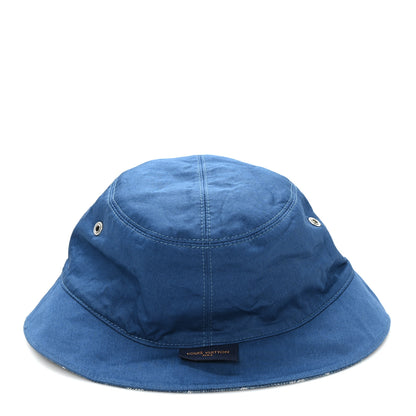 Louis Vuitton Monogram Denim Transformable Bob Bucket Hat 60 Black 12 of 13
