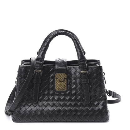 Bottega Veneta Calfskin Intrecciato Mini Roma Light Tourmaline 1 of 10
