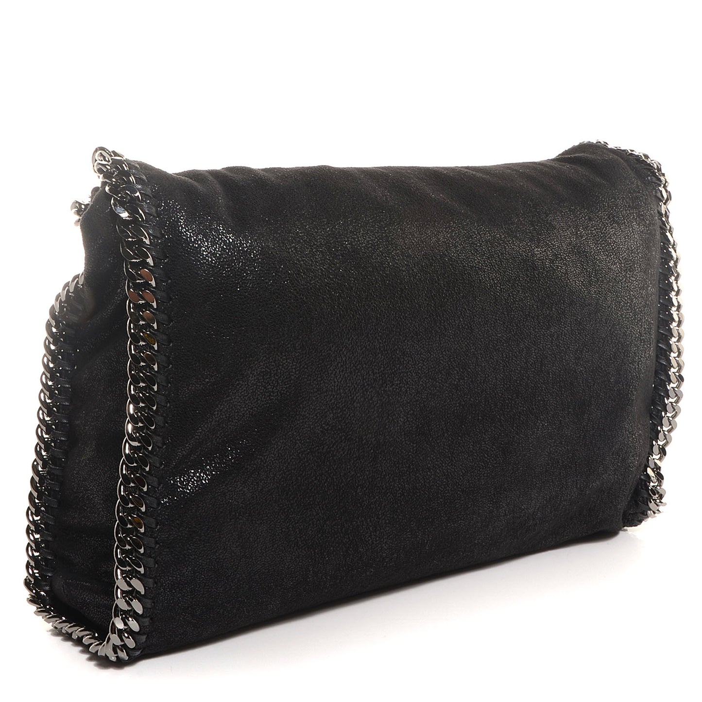 Shaggy Deer Small Falabella Tote Black