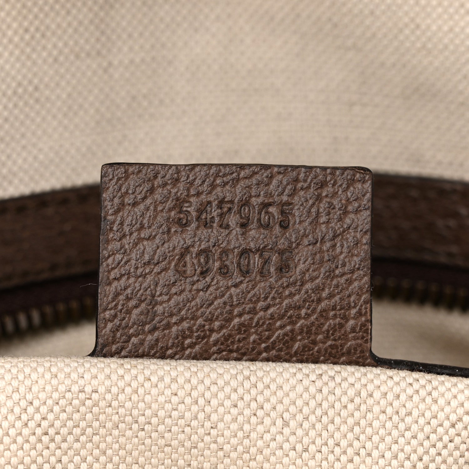 Gucci GG Supreme Monogram Calfskin Web Small Ophidia Day Backpack Beige Ebony New Acero 7 of 10