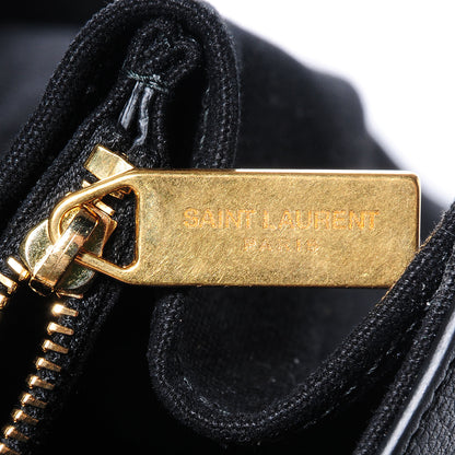 Saint Laurent Calfskin Large Muse Two Black 9 of 12