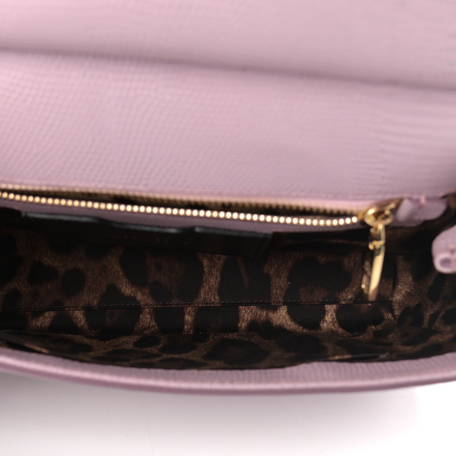 Dolce & Gabbana Stampa Iguana Crystal Medium Miss Sicily Satchel Purple 5 of 10