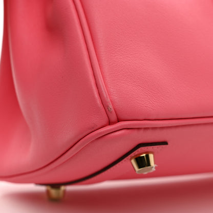 Hermes Swift Birkin 25 Rose Azalee 11 of 12