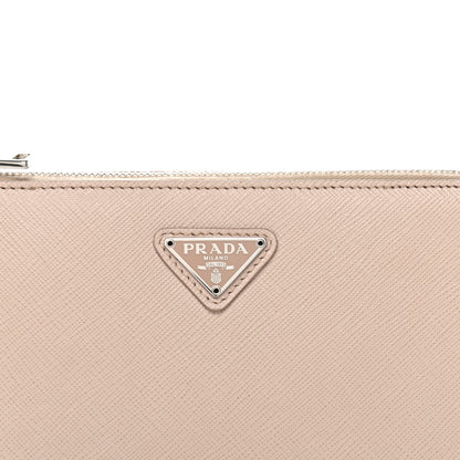 Prada Saffiano Lux Mini Shoulder Bag Ninfea 8 of 10