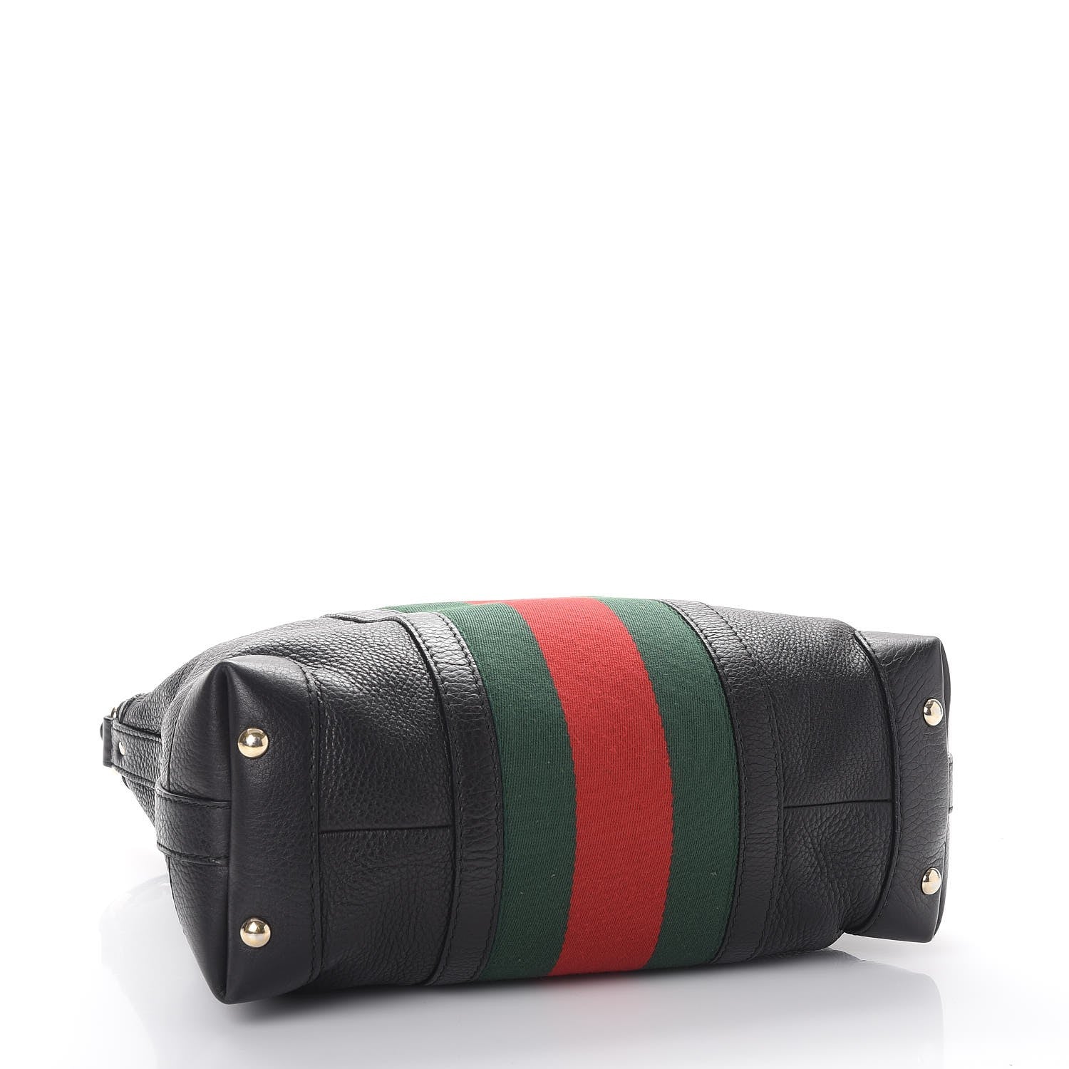 Gucci Calfskin Vintage Web Medium Hobo Black 4 of 16