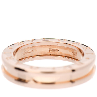 Bulgari 18K Rose Gold B.Zero1 One-Band Ring 50 5.25 3 of 5