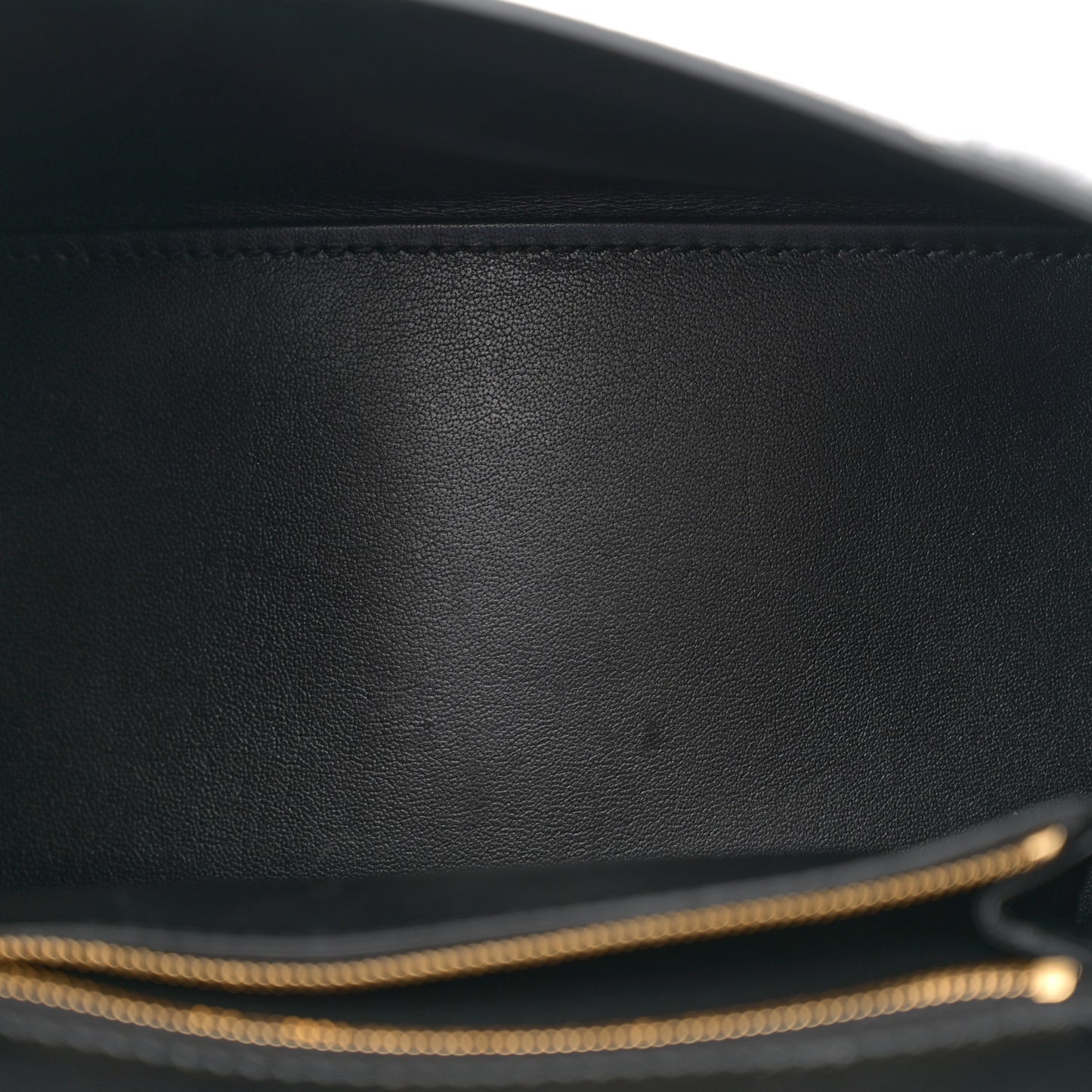 Shiny Calfskin Crocodile Embossed Small Hourglass Top Handle Bag Black
