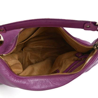 Jimmy Choo Deerskin Solar Hobo Purple 5 of 19