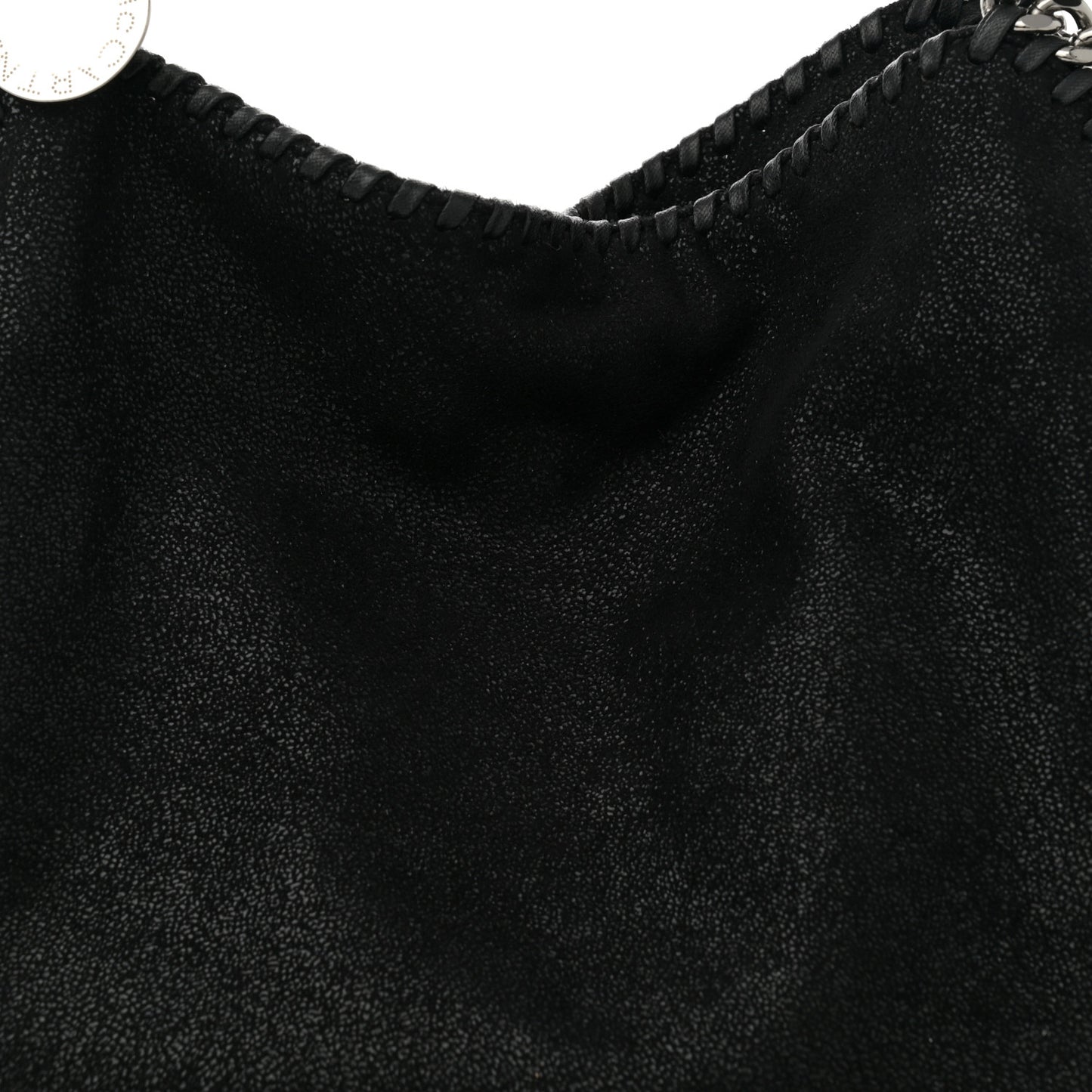 Shaggy Deer Small Falabella Tote Black