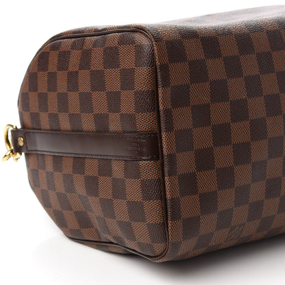 Louis Vuitton Damier Ebene Speedy Bandouliere 30 6 of 10