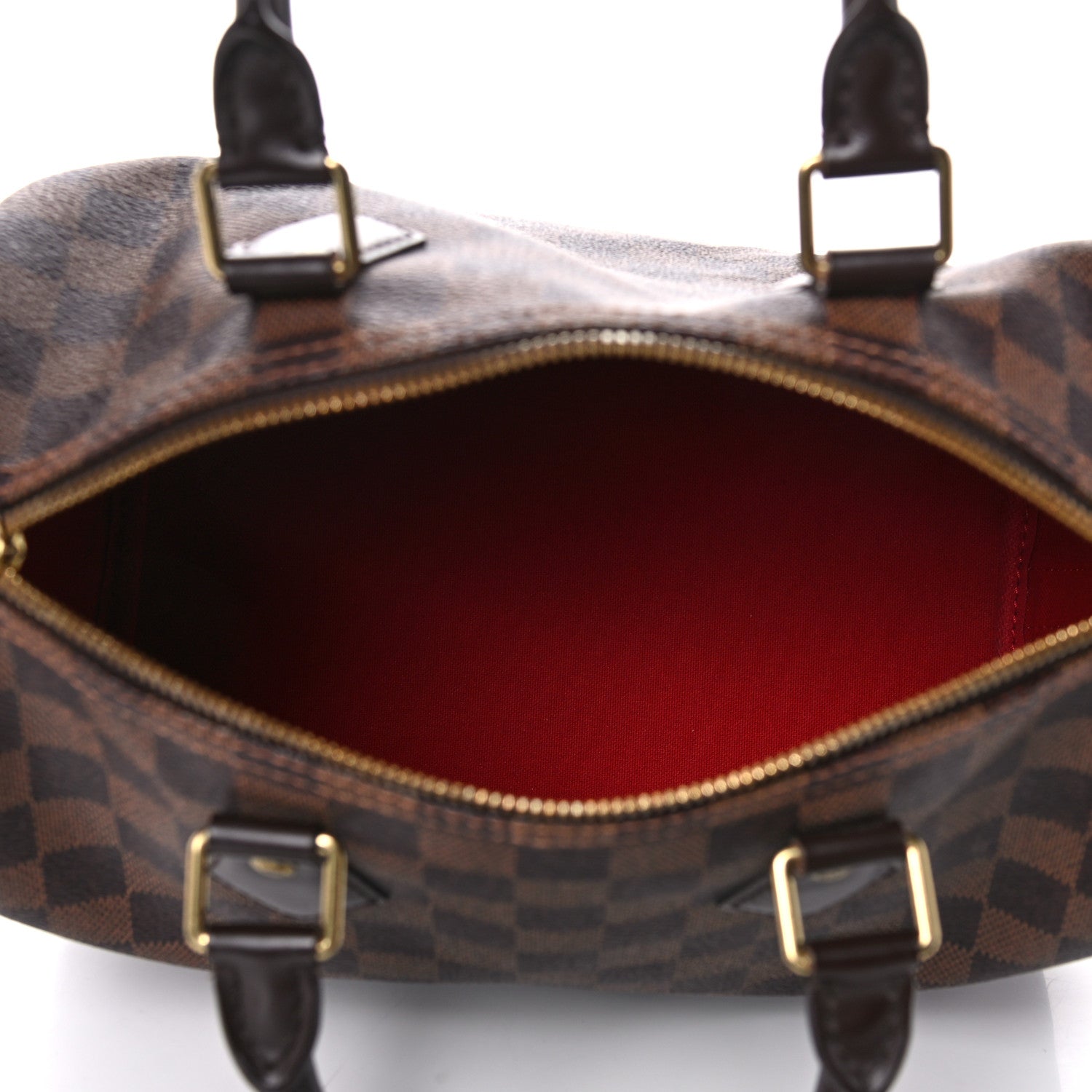 Louis Vuitton Damier Ebene Speedy Bandouliere 25 5 of 22