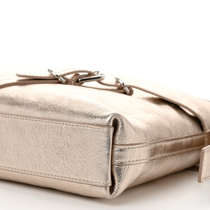 Givenchy Metallic Calfskin Medium Voyou Bag Dusty Gold 10 of 10