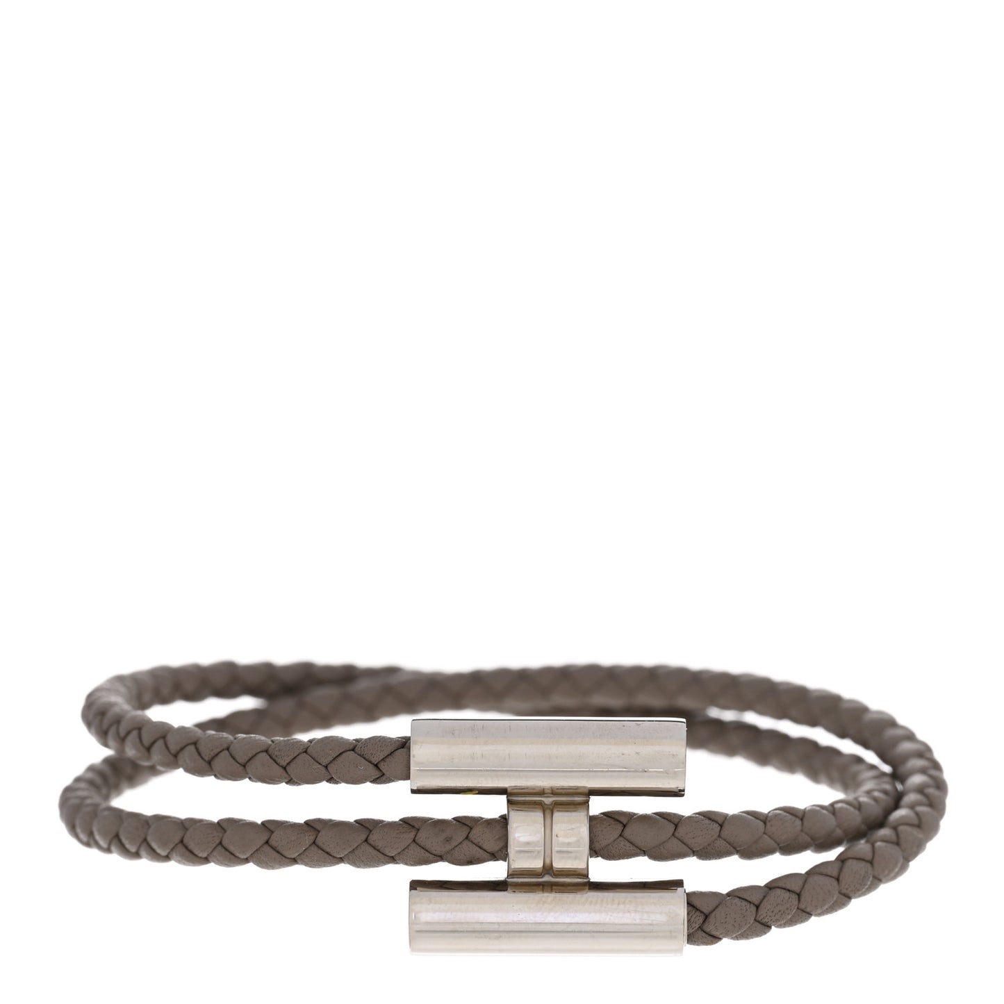 Swift Double Wrap Cord Tournis Tresse Bracelet Etoupe