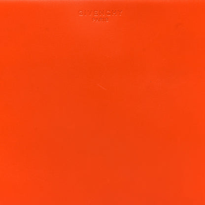 Givenchy Calfskin Zip Pouch Orange 8 of 10