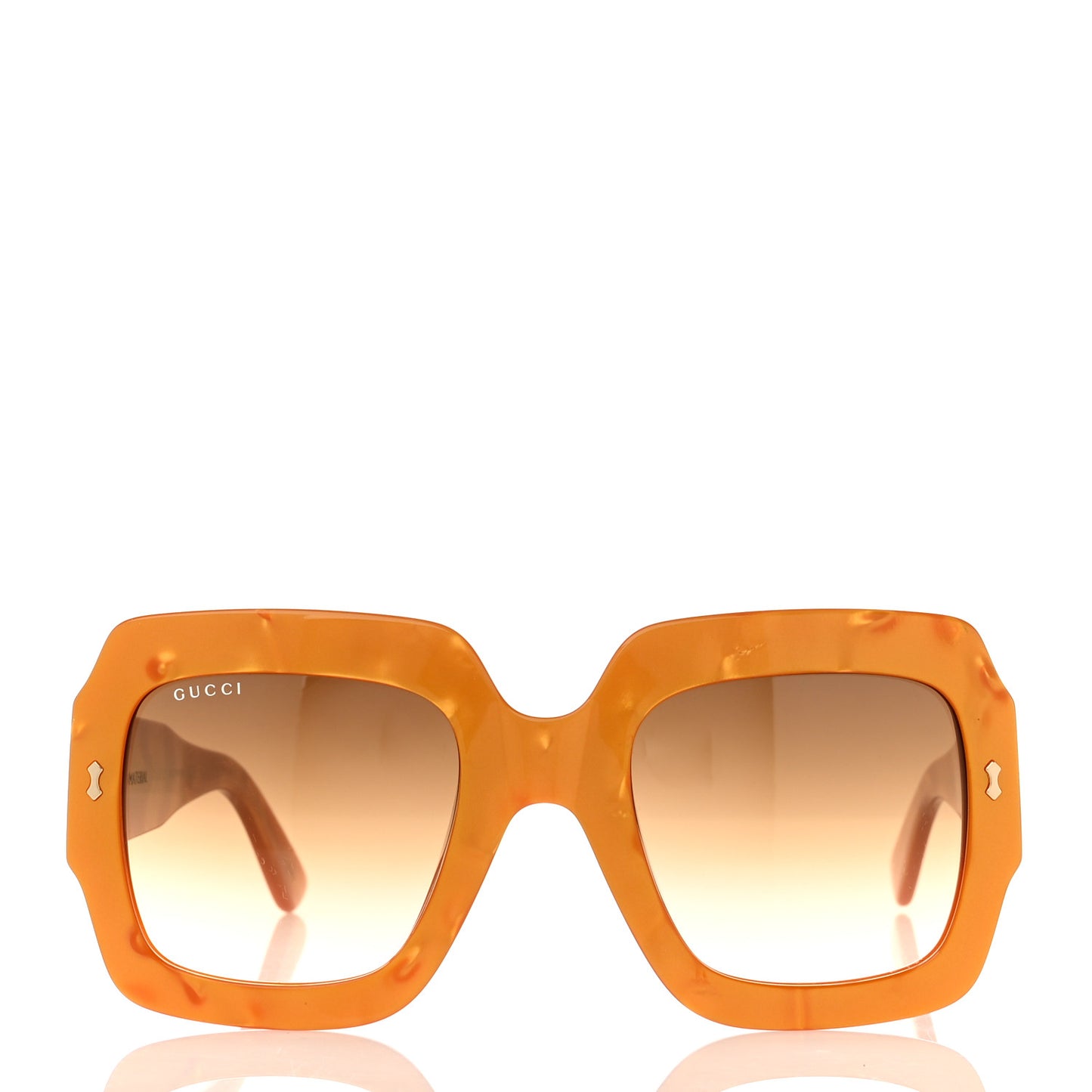 Acetate Square Sunglasses GG1111S Yellow