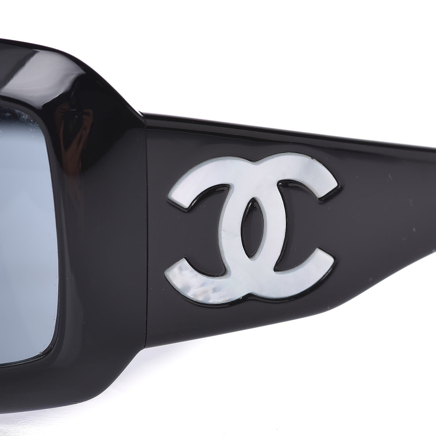 Chanel Mother of Pearl CC Sunglasses 5076-H Black 5 of 8