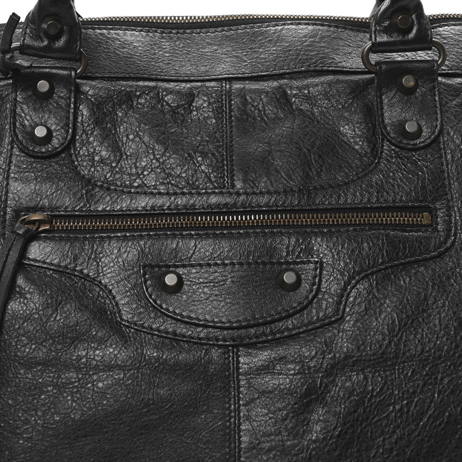 Balenciaga Agneau Classic Hardware Work Black 8 of 10