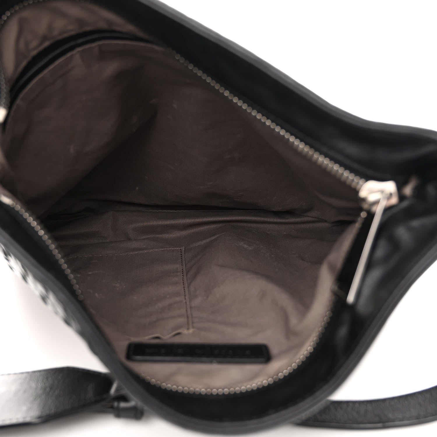 Bottega Veneta Nappa Intrecciato VN Crossbody Messenger Bag Black 5 of 10