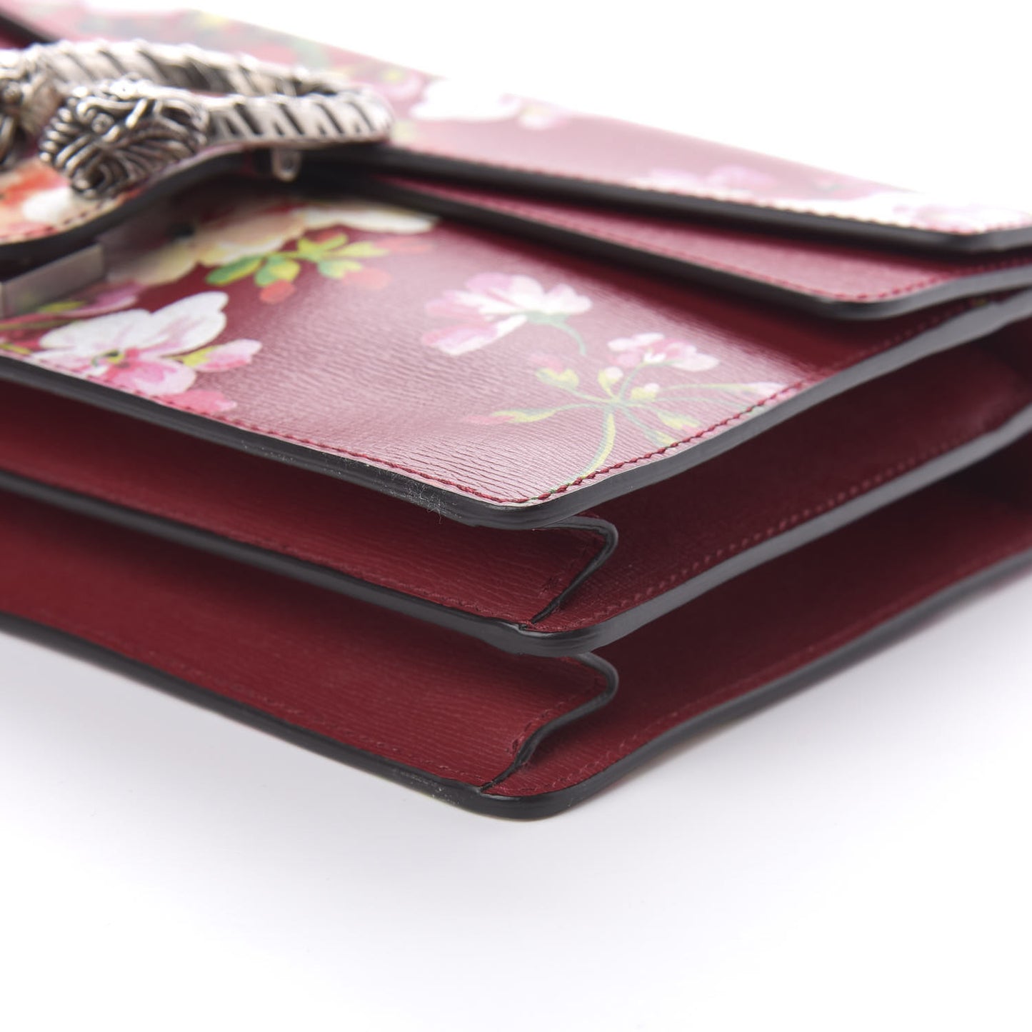 Calfskin Blooms Print Small Dionysus Shoulder Bag Romantic Cherry Multicolor