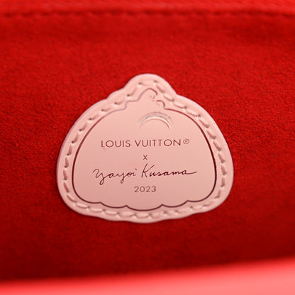 Louis Vuitton LV X YK Monogram Kusama Epi Cluny Mini White Red 6 of 13