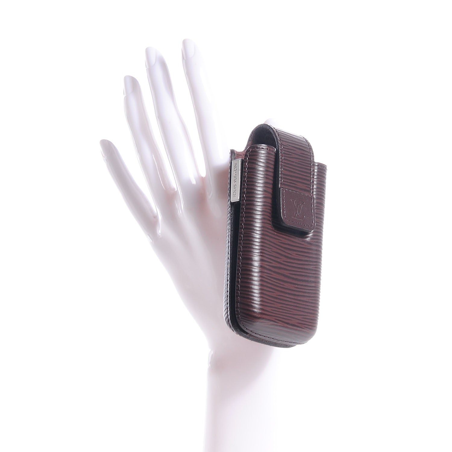 Louis Vuitton Epi Etui Telephone International GM Moka 2 of 7
